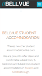 Mobile Screenshot of bellvuestudents.co.uk